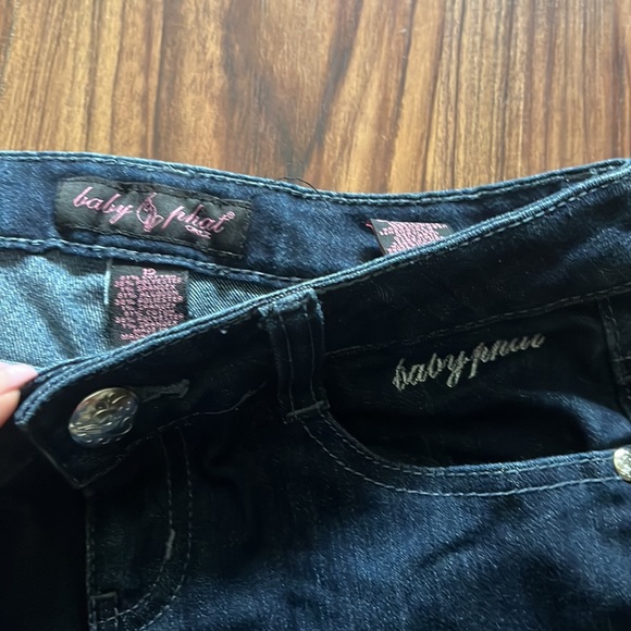 Y2K Baby Phat Glittery Jeans for Girls - Picture 2 of 4